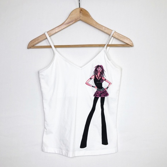 Moshi Moshi graphic Cami tank top - Picture 12 of 12